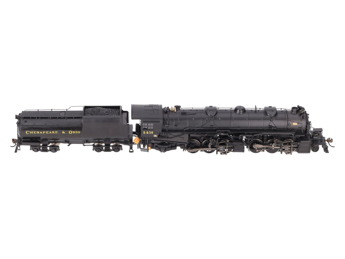 Bachmann 82621 HO C&O 2-6-6-2 Steam Loco & VC12 Tender #1451 w/ DCC & Sound VG/Box