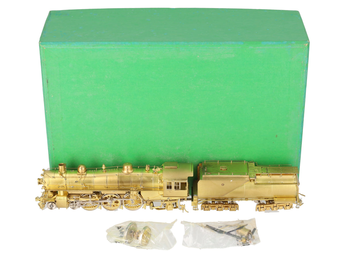 Overland 1481 HO BRASS UP 'P77' 4-6-2 Steam Loco & Tender - Unpainted EX/Box