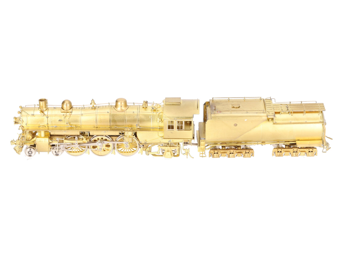 Overland 1481 HO BRASS UP 'P77' 4-6-2 Steam Loco & Tender - Unpainted EX/Box