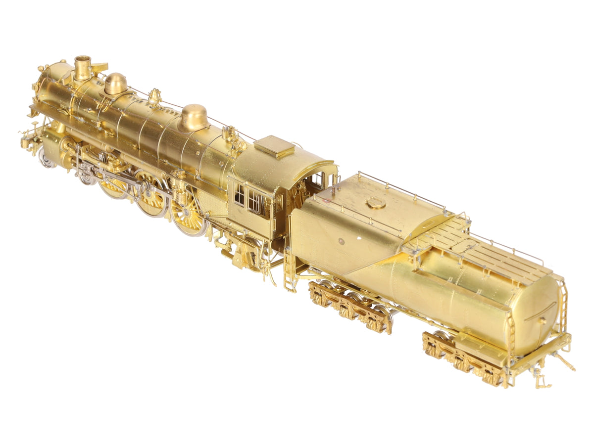 Overland 1481 HO BRASS UP 'P77' 4-6-2 Steam Loco & Tender - Unpainted EX/Box