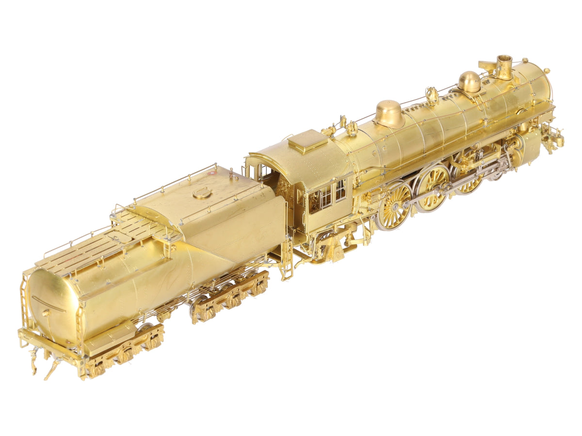 Overland 1481 HO BRASS UP 'P77' 4-6-2 Steam Loco & Tender - Unpainted EX/Box