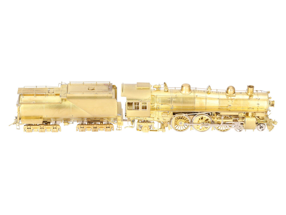 Overland 1481 HO BRASS UP 'P77' 4-6-2 Steam Loco & Tender - Unpainted EX/Box