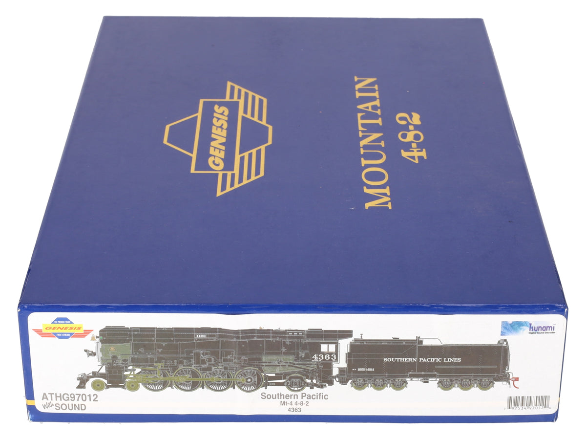 Athearn G97012 HO Southern Pacific 4-8-2 MT-4/Skyline Steam Loco w/DCC Snd #4363 LN/Box