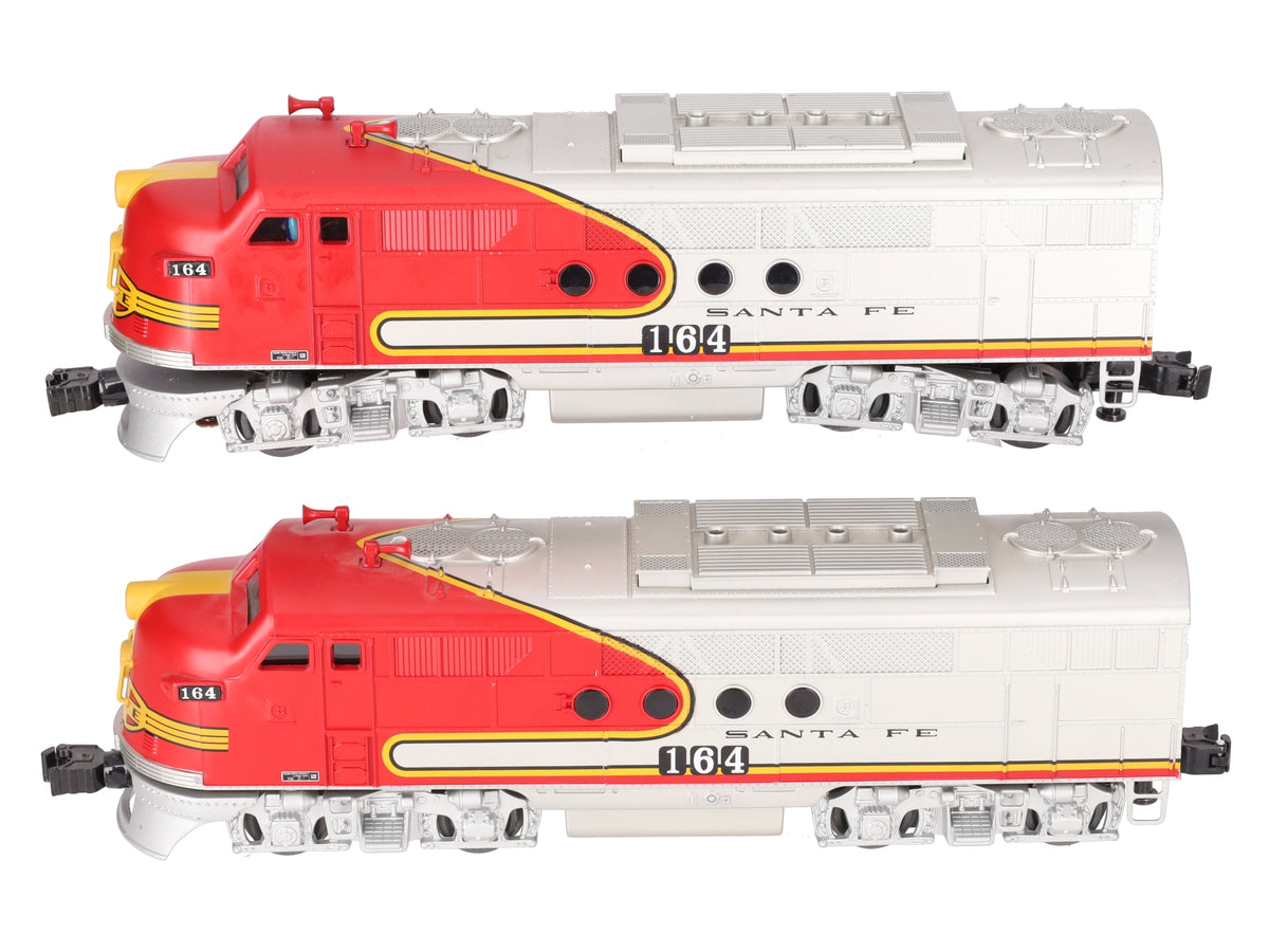 Lionel 6-82290 O Santa Fe LionChief Plus FT AA Diesel Locomotive #164/#164 EX