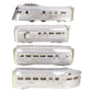 American Flyer 9900 Vintage O 4 Unit Burlington Pioneer Zephyr Set VG/Box