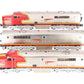 Right-of-Way 5500 O BRASS Santa Fe Alco PA A-B-A Diesel Locomotive Set EX/Box