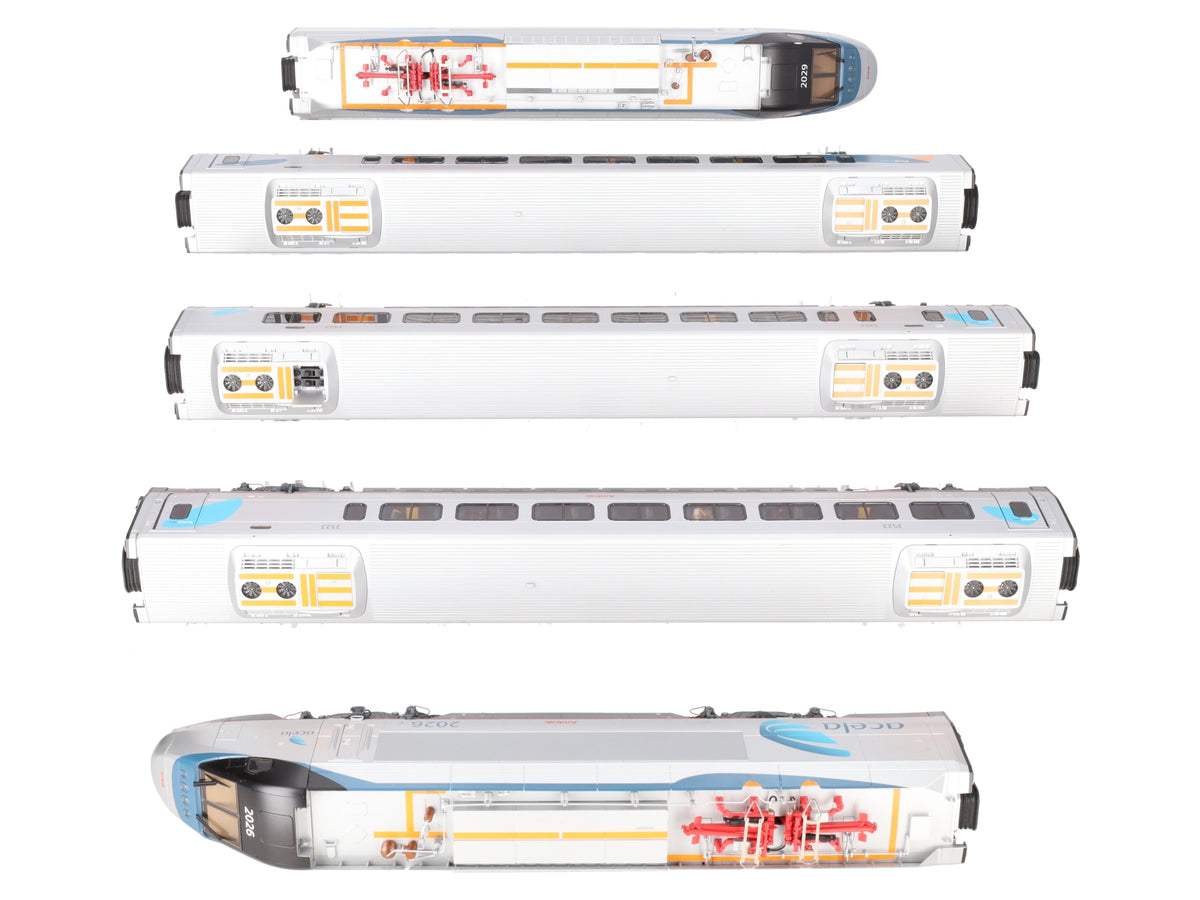 Lionel 6-31714 O Gauge Amtrak Acela Electric Train Set with Railsounds 5.0 VG/Box