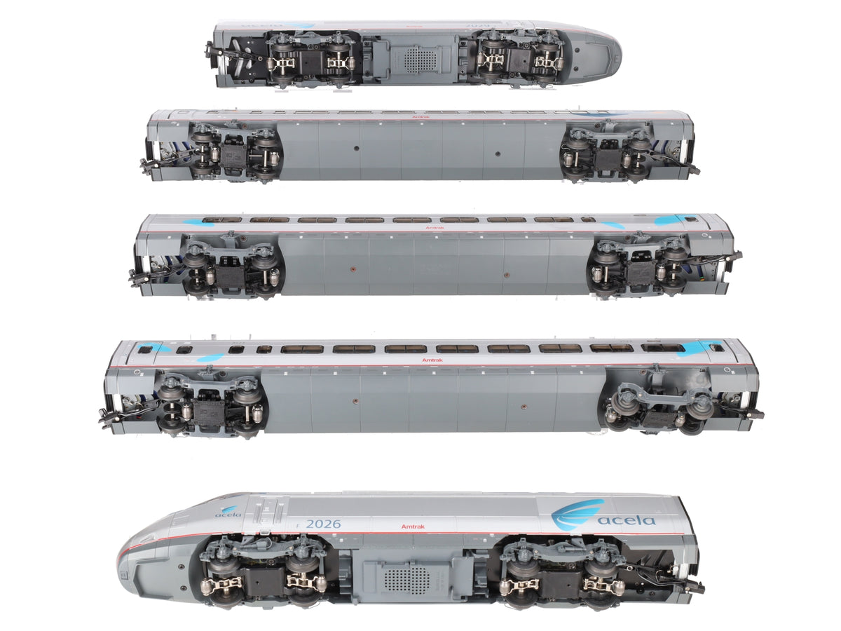 Lionel 6-31714 O Gauge Amtrak Acela Electric Train Set with Railsounds 5.0 VG/Box
