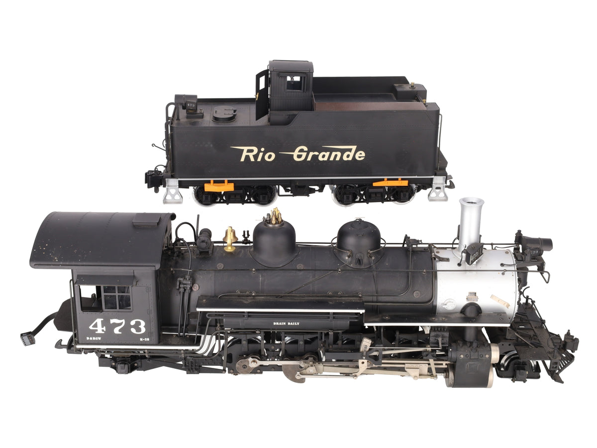 LGB 20831 Denver & Rio Grande Western K28 Steam Locomotive & Tender EX/Box
