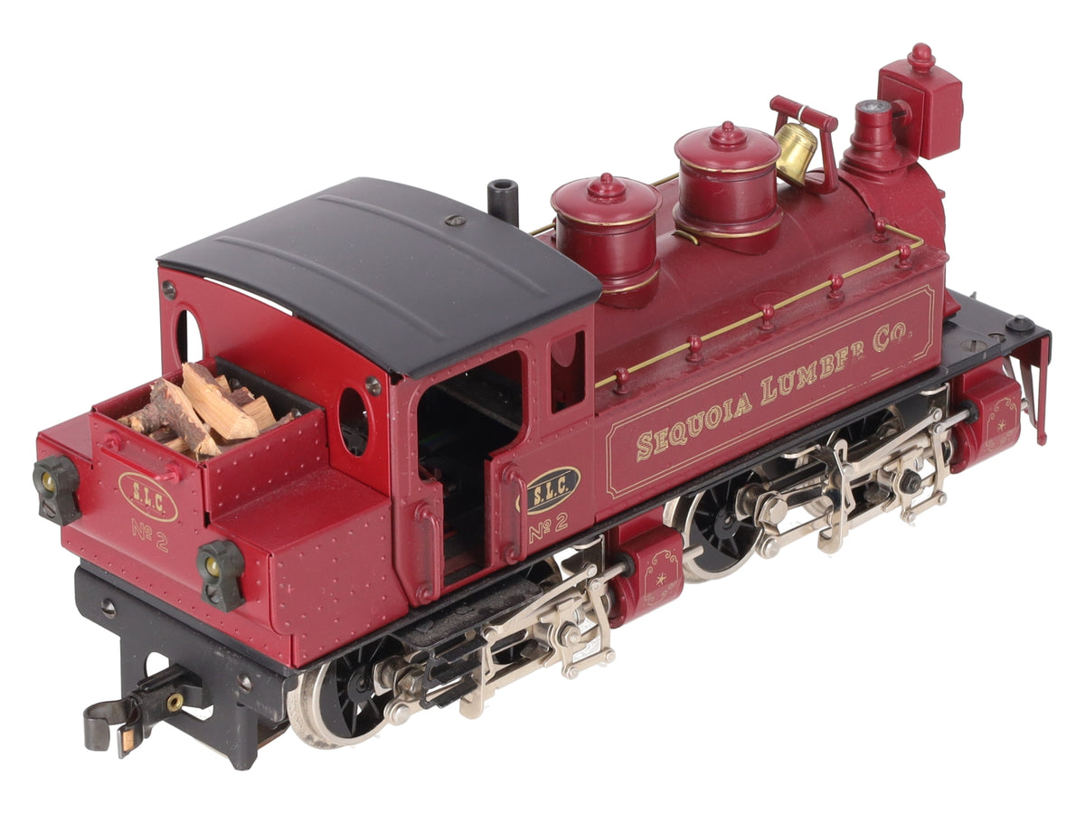 ETS 145 O Sequoia Lumber Co. 0-4-4-0 Mallet Steam Locomotive No. 2 VG