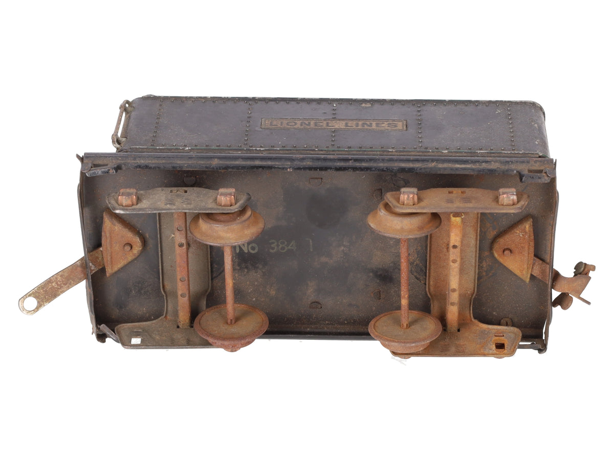 Lionel 384T Vintage Standard Gauge Tender VG