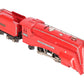Lionel 264E Vintage O Red LL Commodore Vanderbilt Steam Locomotive & Tender VG