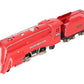 Lionel 264E Vintage O Red LL Commodore Vanderbilt Steam Locomotive & Tender VG