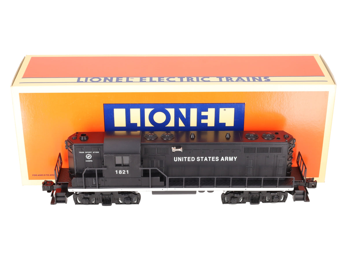Lionel 6-18840 O Gauge U.S. Army GP-7 Diesel Locomotive #1821 EX/Box