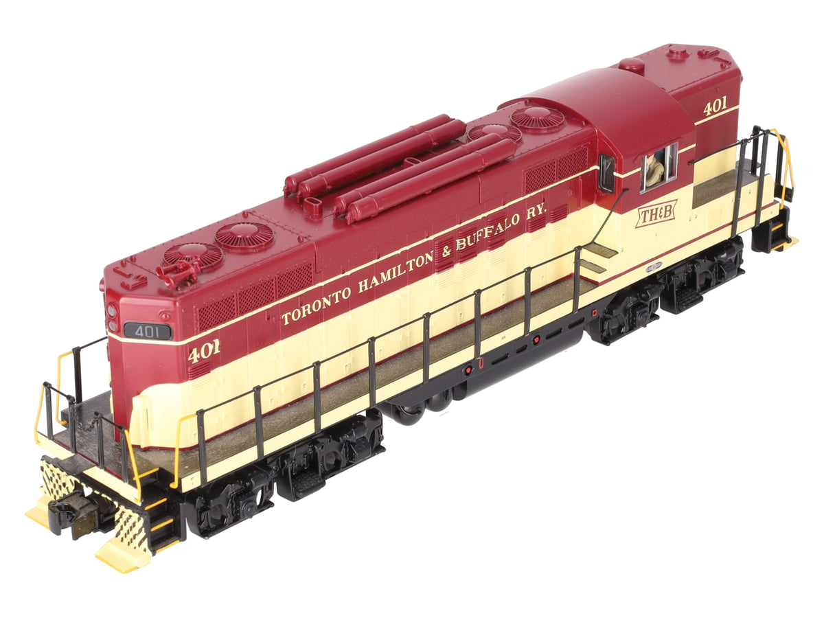 MTH 30-2982-1 O Gauge TH&B GP-9 Diesel Engine w/Proto-Sound 2.0 #401 EX/Box