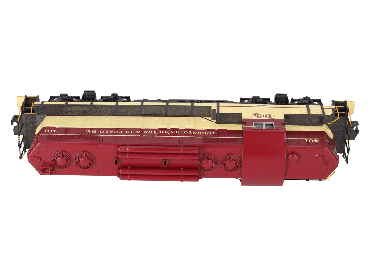 MTH 30-2982-1 O Gauge TH&B GP-9 Diesel Engine w/Proto-Sound 2.0 #401 EX/Box