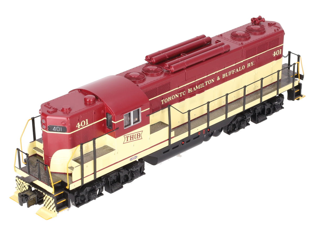 MTH 30-2982-1 O Gauge TH&B GP-9 Diesel Engine w/Proto-Sound 2.0 #401 EX/Box