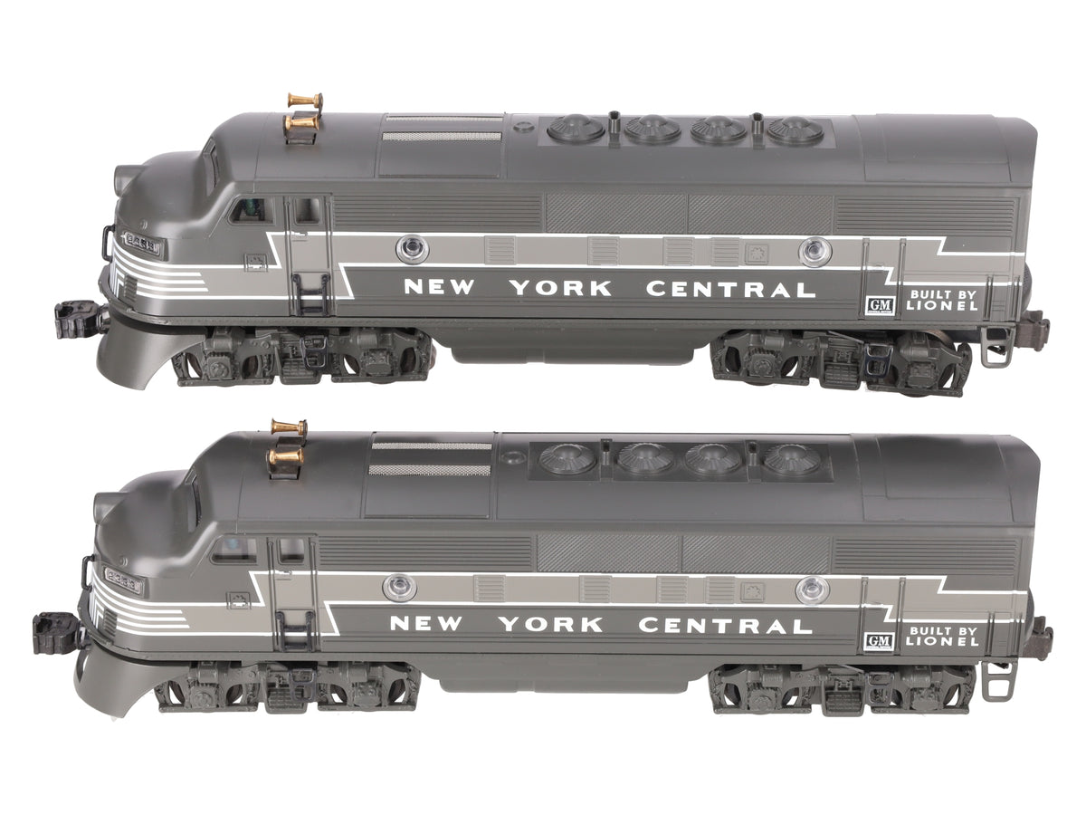 Lionel 6-38106/7 O N.Y Central F3 A-A Century Club Diesel Locomotive Set #2333 EX/Box