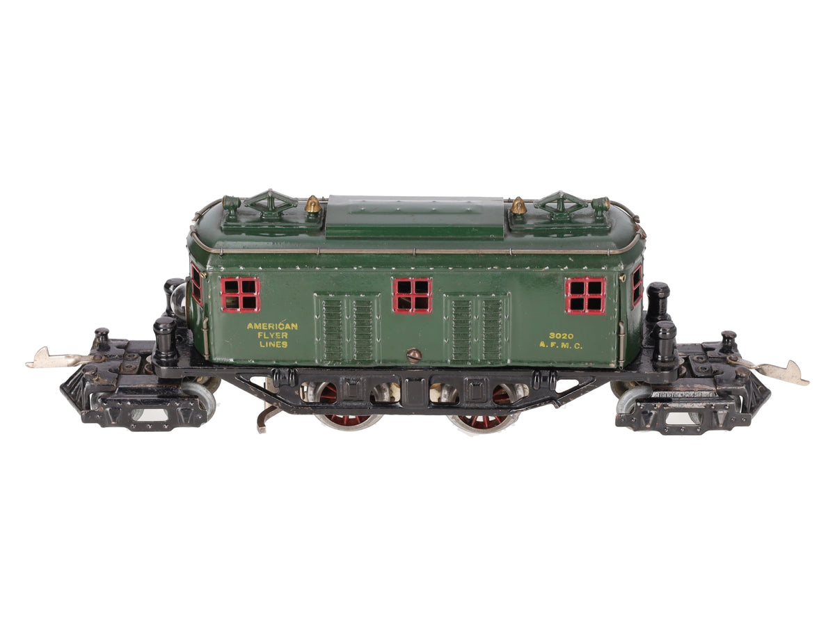American Flyer 3020 Vintage O Prewar Box Cab Locomotive VG