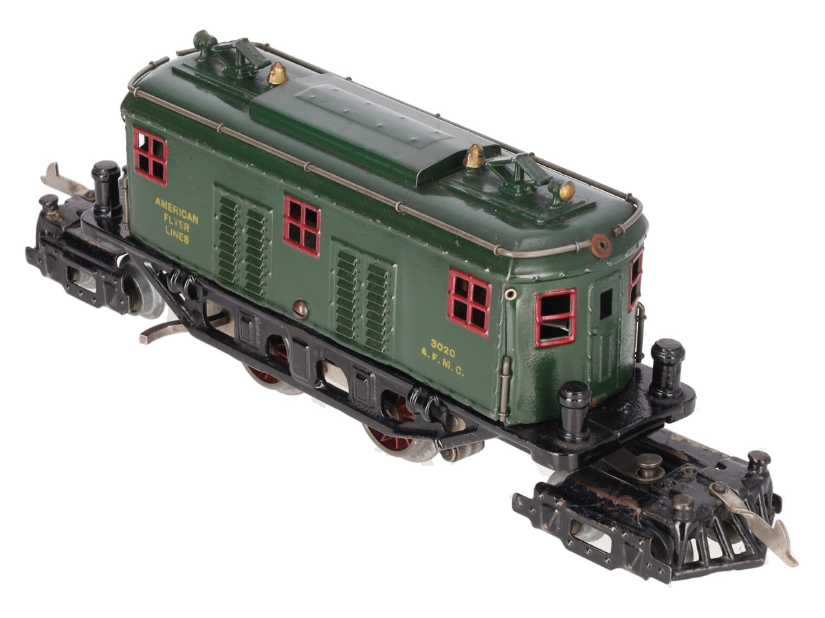 American Flyer 3020 Vintage O Prewar Box Cab Locomotive VG