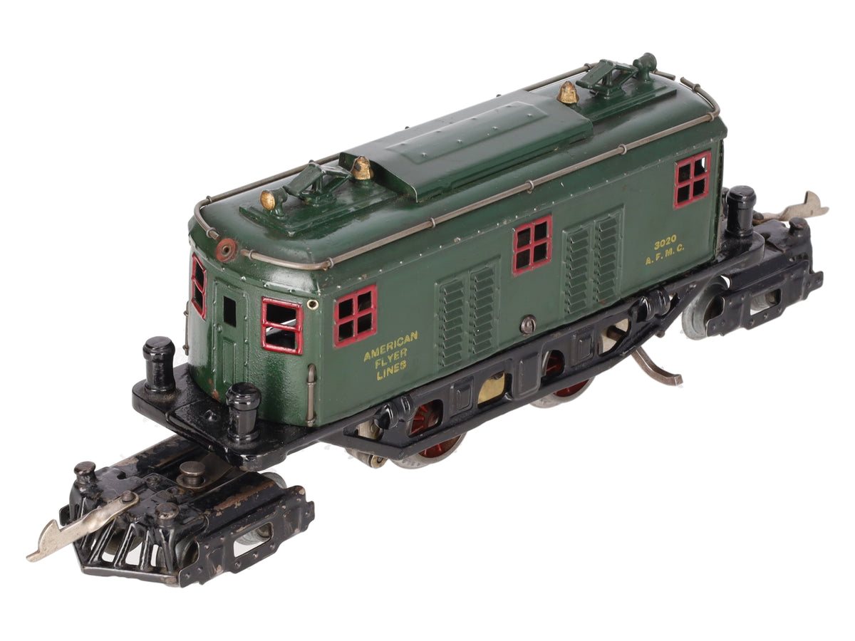 American Flyer 3020 Vintage O Prewar Box Cab Locomotive VG