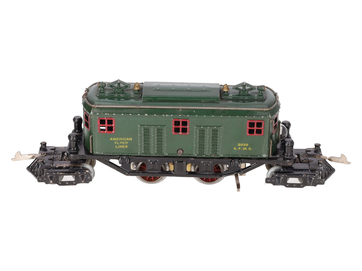 American Flyer 3020 Vintage O Prewar Box Cab Locomotive VG
