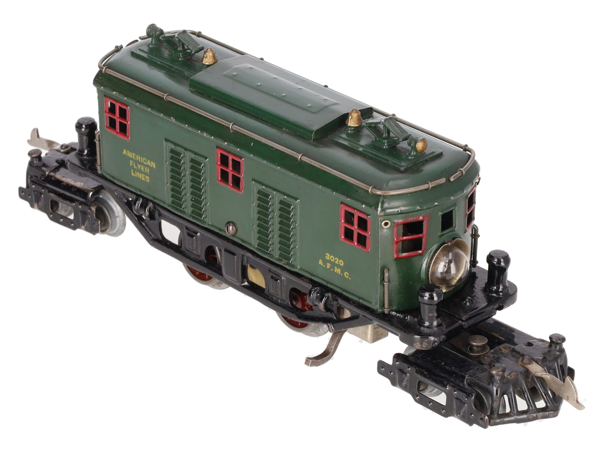 American Flyer 3020 Vintage O Prewar Box Cab Locomotive VG