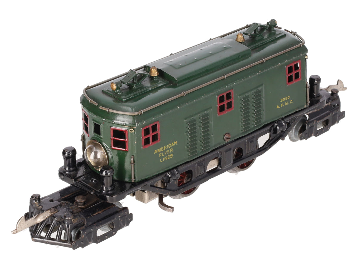 American Flyer 3020 Vintage O Prewar Box Cab Locomotive VG