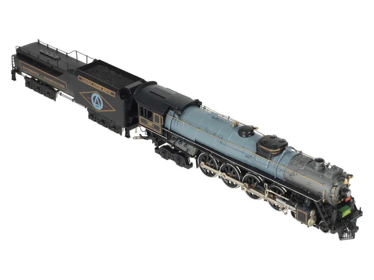 Overland 613-622 HO BRASS F&P 4-8-4 Steam Engine and Locomotive EX/Box