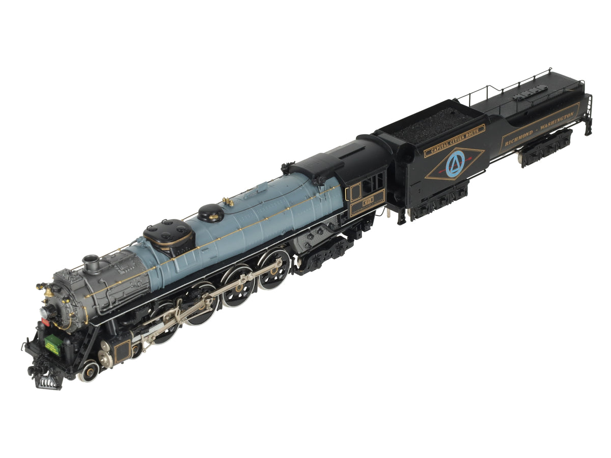 Overland 613-622 HO BRASS F&P 4-8-4 Steam Engine and Locomotive EX/Box