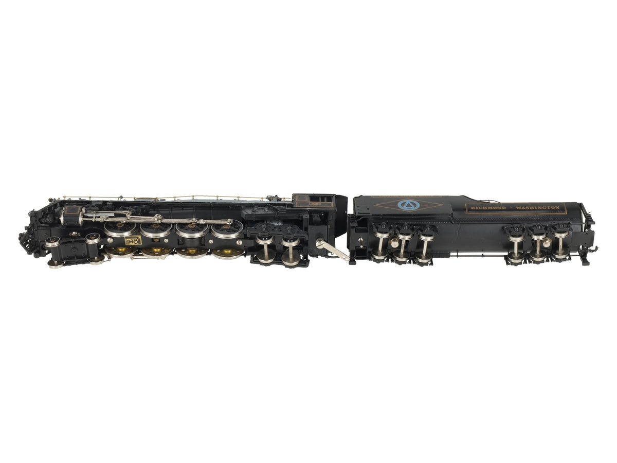 Overland 613-622 HO BRASS F&P 4-8-4 Steam Engine and Locomotive EX/Box