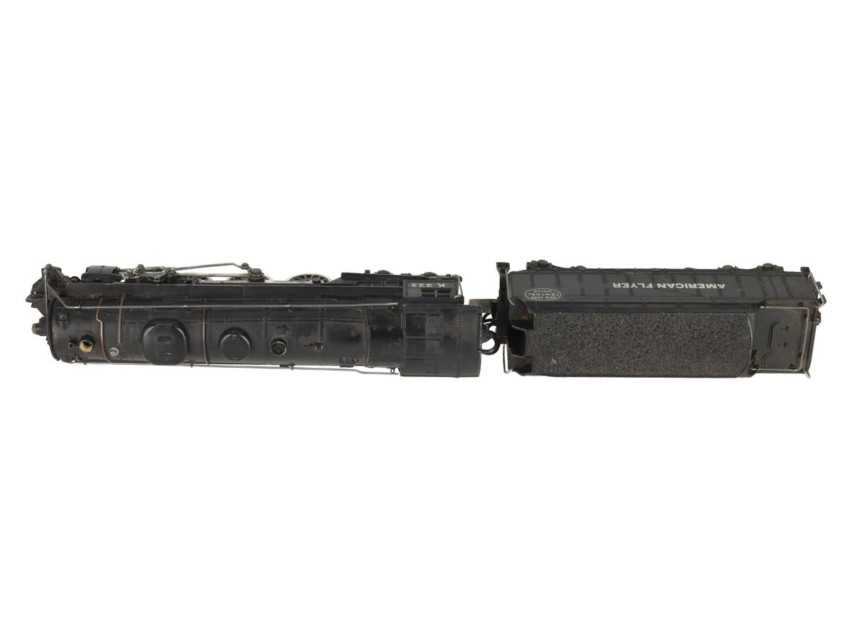 American Flyer K325 Vintage S New York Central 4-6-4 Steam Locomotive & Tender EX