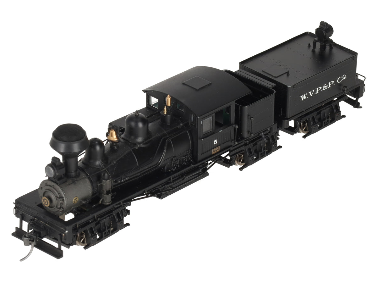 Bachmann 81909 HO W.V.P.&P. Co 80-Ton 3 Truck Shay Steam Locomotive #5 EX/Box