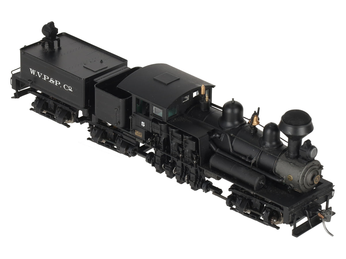Bachmann 81909 HO W.V.P.&P. Co 80-Ton 3 Truck Shay Steam Locomotive #5 EX/Box
