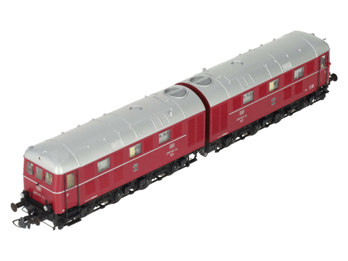 Roco 78116 HO Scale DB Diesel-Electric Double Locomotive #288002-9 EX/Box