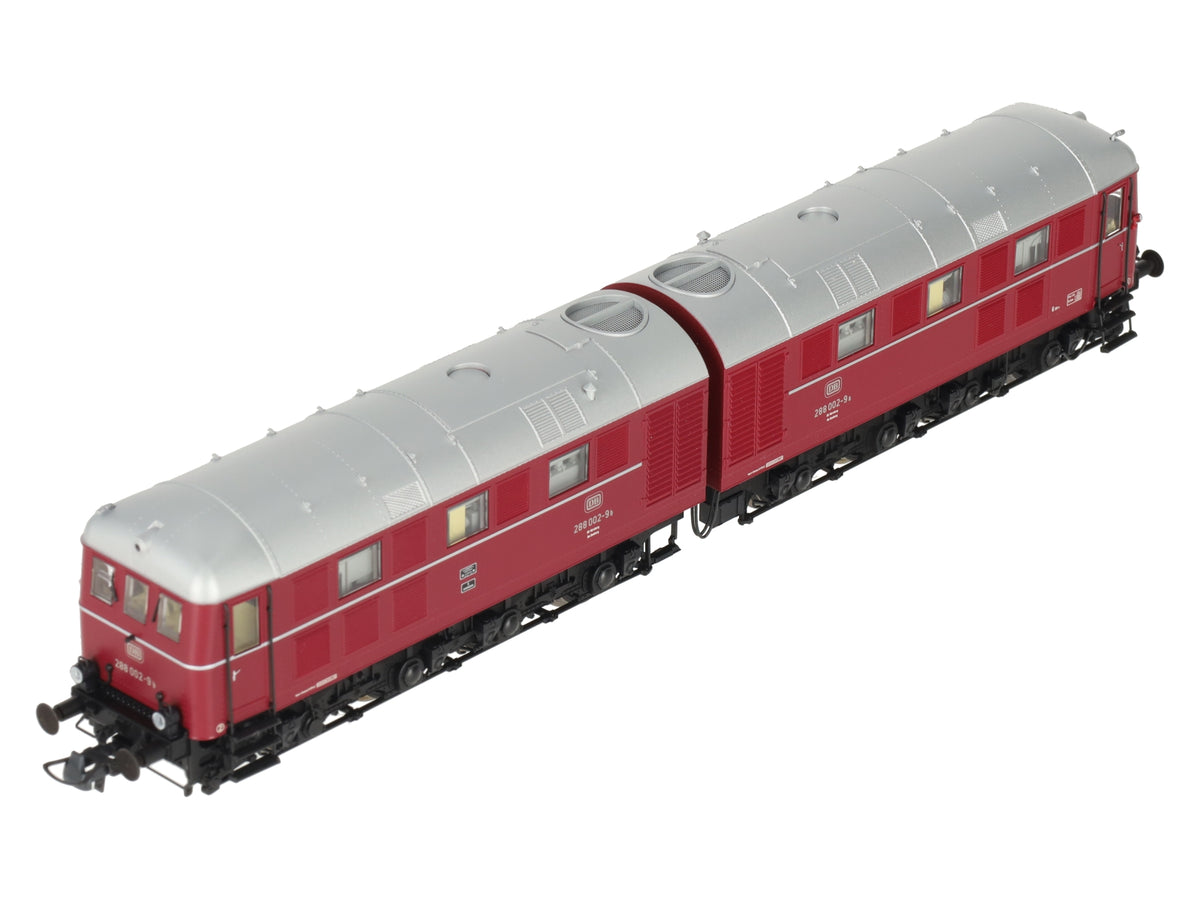 Roco 78116 HO Scale DB Diesel-Electric Double Locomotive #288002-9 EX/Box