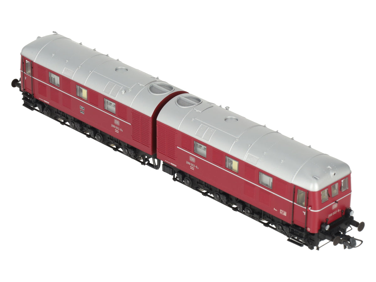 Roco 78116 HO Scale DB Diesel-Electric Double Locomotive #288002-9 EX/Box
