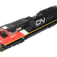 MTH 20-20743-1 O Gauge CN SD70M-2 Diesel Locomotive #8021 w/PS3 (Hi-Rail Wheels) EX/Box