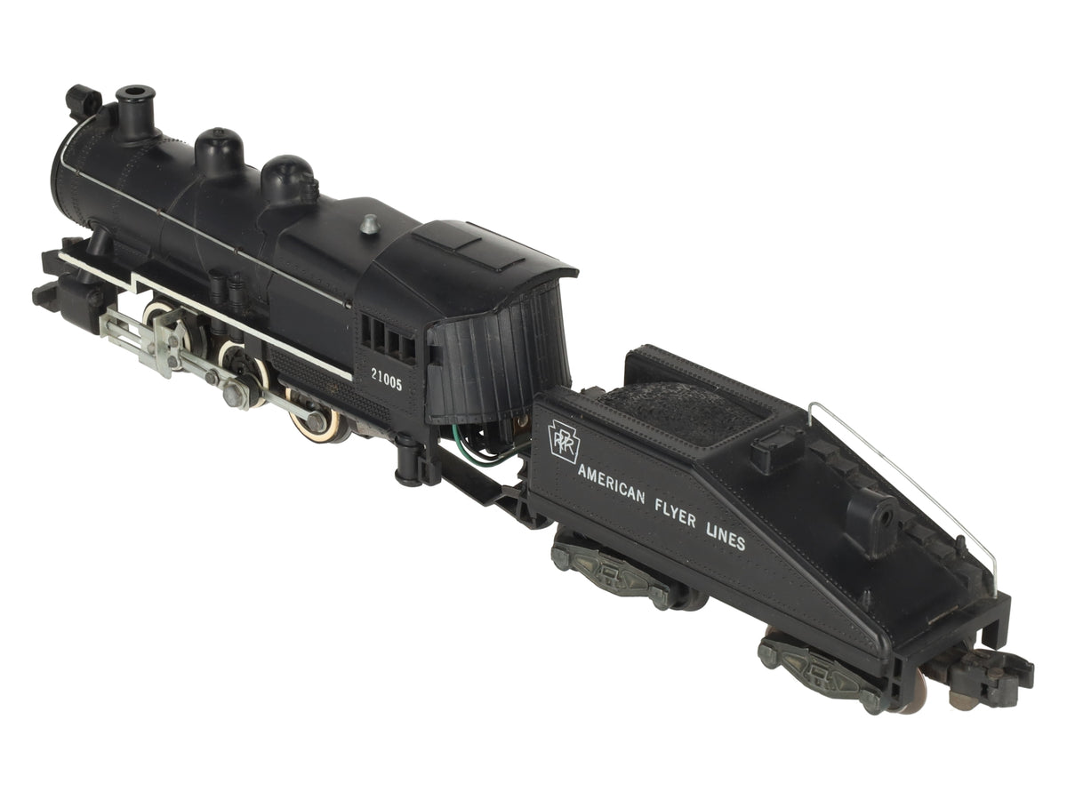 American Flyer 21005 Vintage S 0-6-0 Steam Switcher & Tender VG