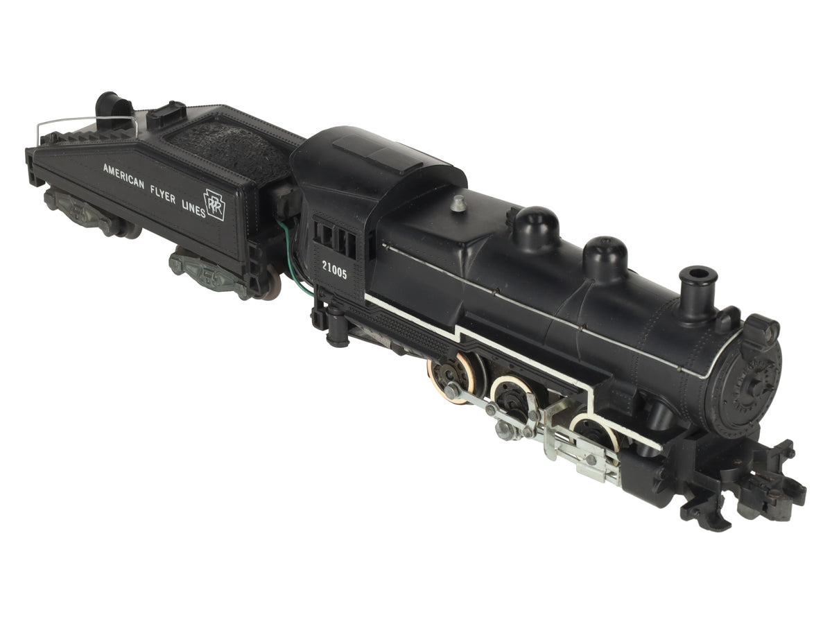 American Flyer 21005 Vintage S 0-6-0 Steam Switcher & Tender VG