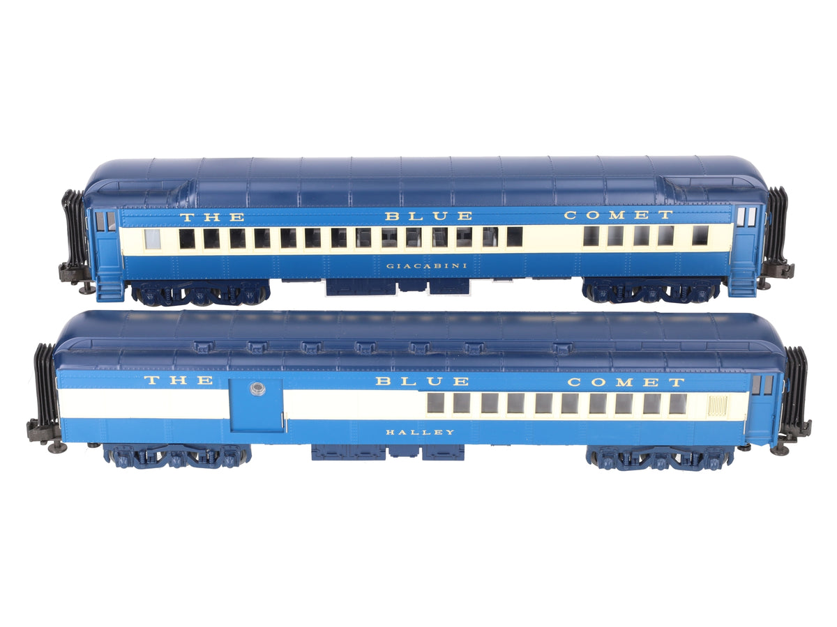 MTH 20-4121 O Jersey Central 70' Combine/Diner Passenger Car Set (Set of 2) EX/Box