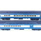 MTH 20-4121 O Jersey Central 70' Combine/Diner Passenger Car Set (Set of 2) EX/Box