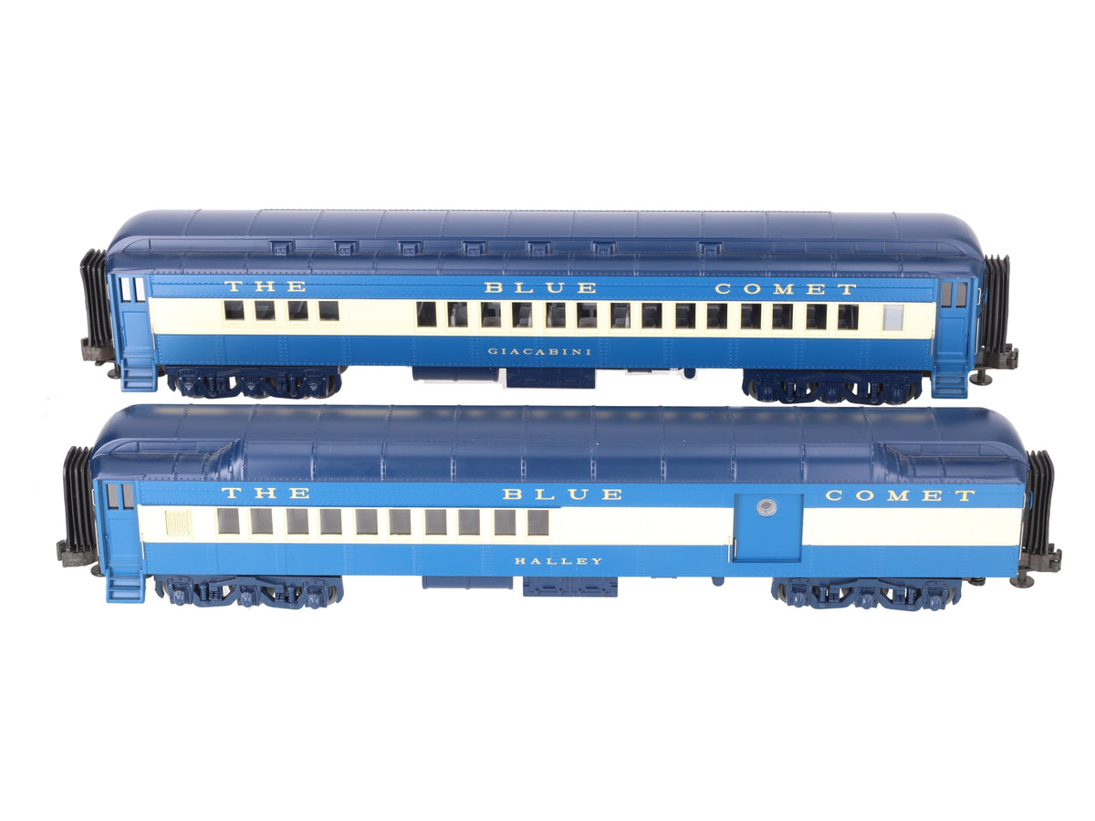 MTH 20-4121 O Jersey Central 70' Combine/Diner Passenger Car Set (Set of 2) EX/Box