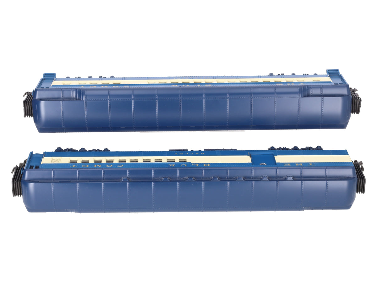 MTH 20-4121 O Jersey Central 70' Combine/Diner Passenger Car Set (Set of 2) EX/Box
