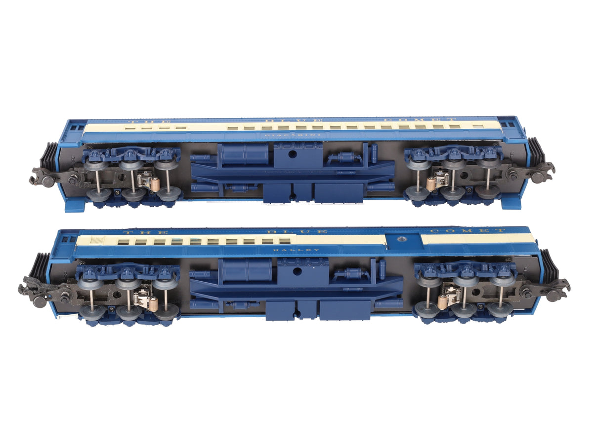 MTH 20-4121 O Jersey Central 70' Combine/Diner Passenger Car Set (Set of 2) EX/Box