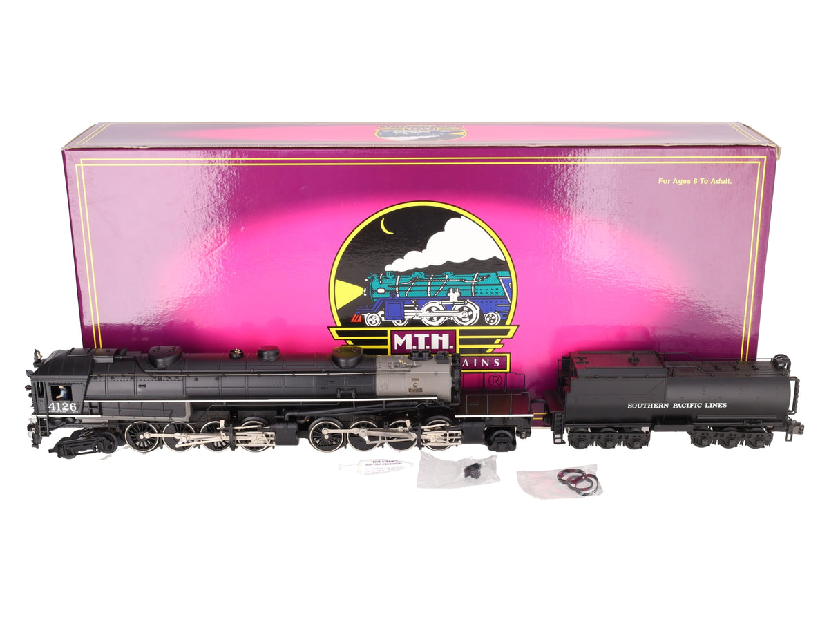 MTH 20-3125-1 O Southern Pacific AC-6 Cab-Forward Steam Engine & Tender w/PS1 EX/Box