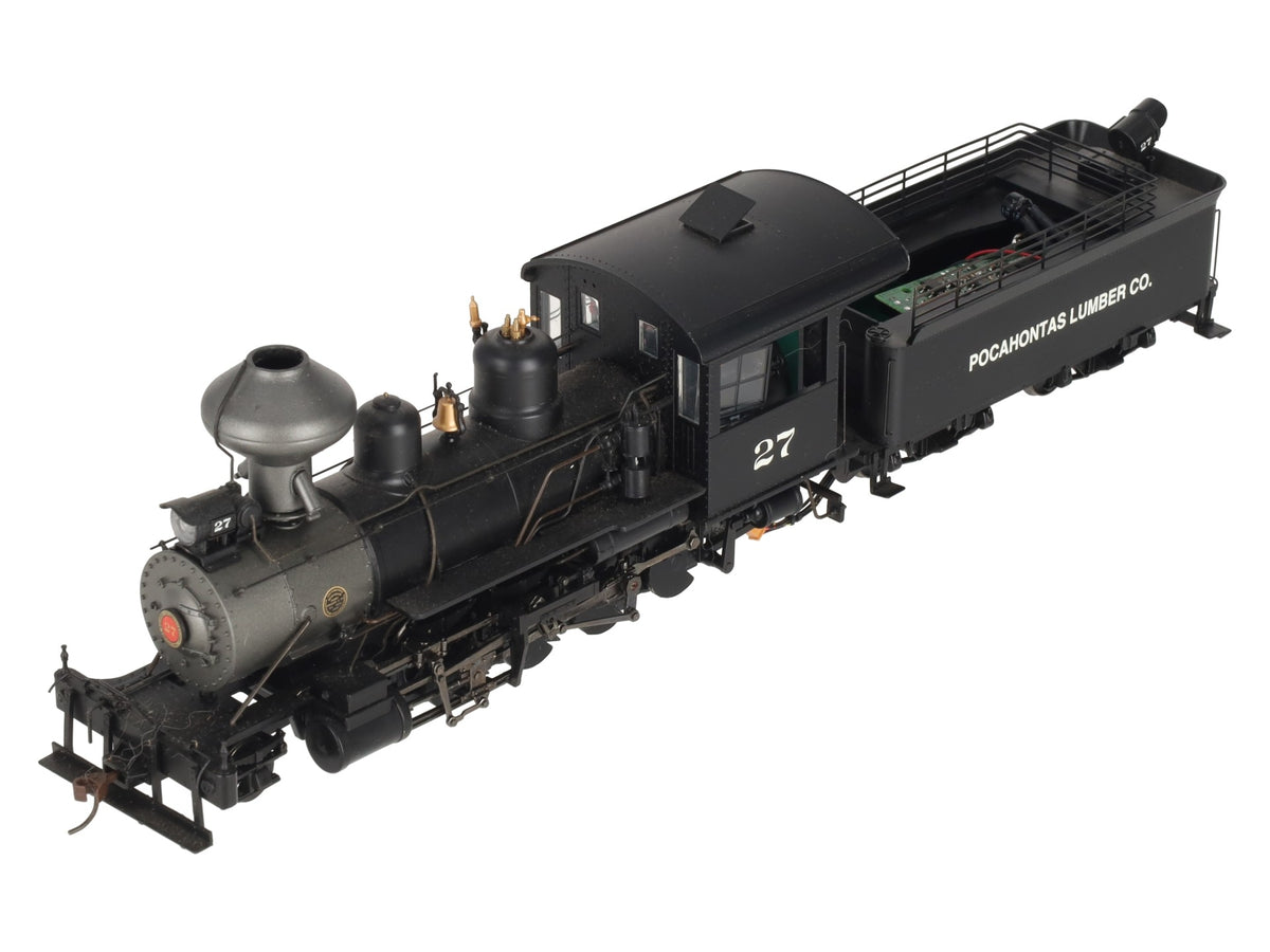 Bachmann 25960 On30 Pocahontas Lumber Co. 2-8-0 Steam Locomotive #27 w/DCC VG/Box