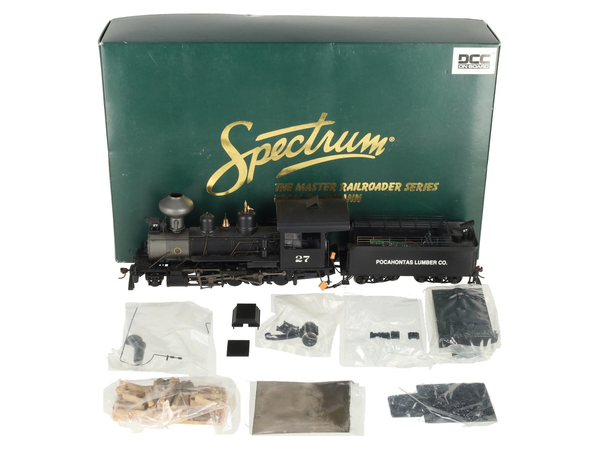 Bachmann 25960 On30 Pocahontas Lumber Co. 2-8-0 Steam Locomotive #27 w/DCC VG/Box