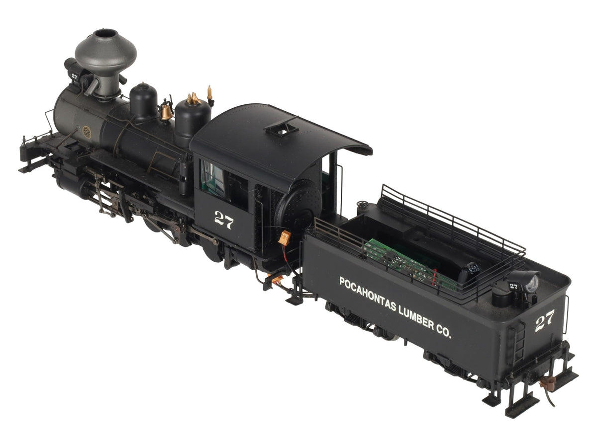 Bachmann 25960 On30 Pocahontas Lumber Co. 2-8-0 Steam Locomotive #27 w/DCC VG/Box