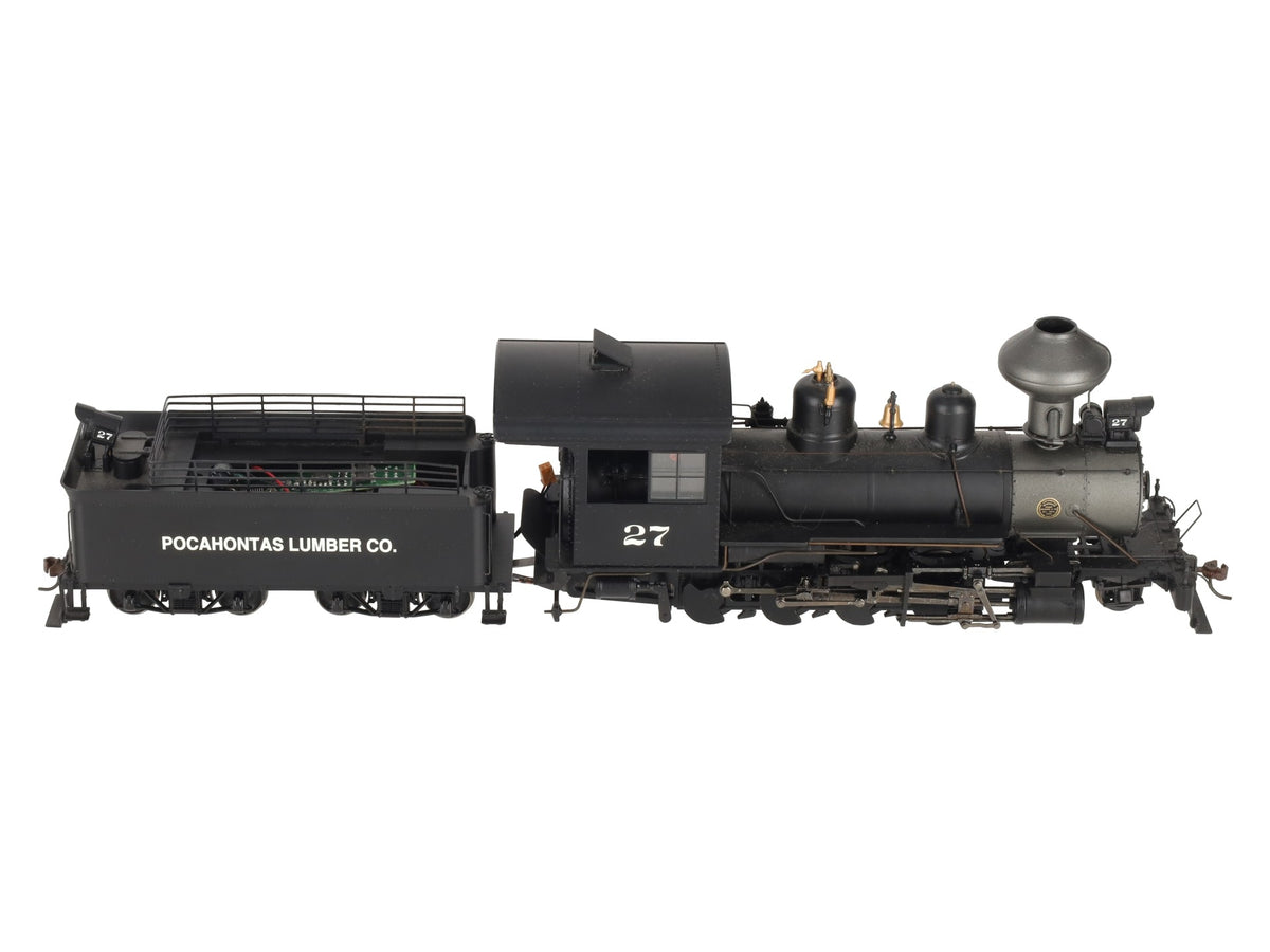 Bachmann 25960 On30 Pocahontas Lumber Co. 2-8-0 Steam Locomotive #27 w/DCC VG/Box